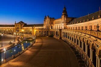 Wallpaper Spain Sevilla Plaza De Espa A Andaluc