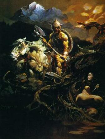 Frank Frazetta Art