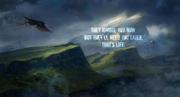 Nature Landscape Birds Animals Eagle Quote Inspirational