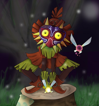 Skull Kid By Sirius Dyuraji