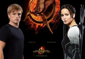 Hg Cf Peeta And Katniss Wallpaper By Nickelbackloverxoxox On