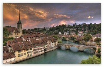 European City Wallpaper