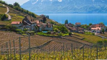 Lake Geneva Switzerland Ultra HD Desktop Background Wallpaper For