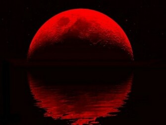 Blood Red Moon Wallpaper
