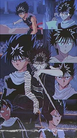 Hiei Yuyuhakusho Anime Artwork Wallpaper Live