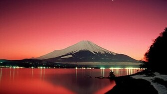 Mount Fuji Sunset Wallpaper Travel HD