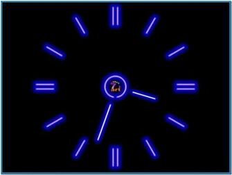 Moving Clock Screensaver Software