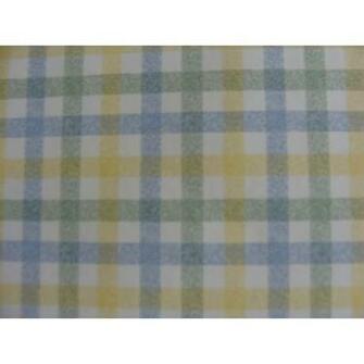 Blue Green Yellow Gingham Wallpaper Brokers Melbourne Australia