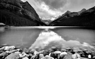 Ultra HD Wallpaper Lands P0043 Beautiful Nature Black
