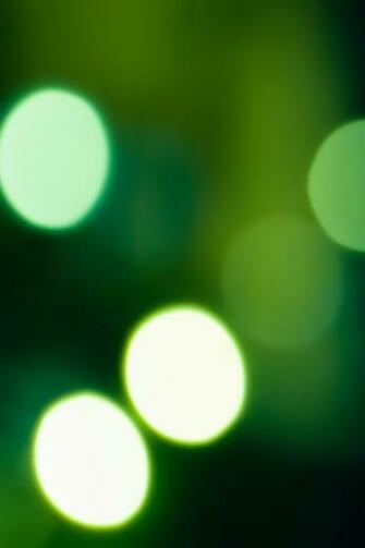 Dark Green Lights iPhone 4s Wallpaper
