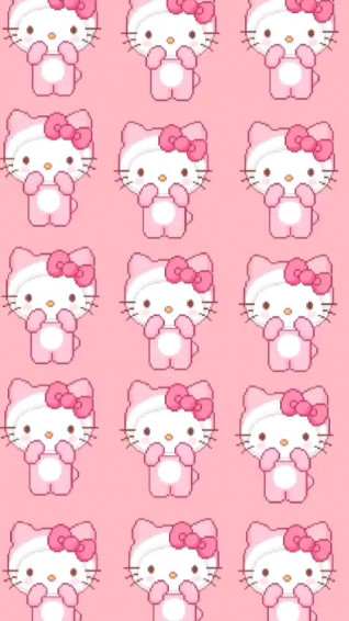Hello Kitty Pink Wallpaper Background