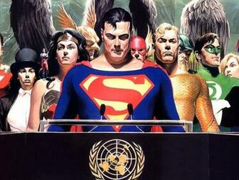 My Wallpaper Comics Alex Ross Jla