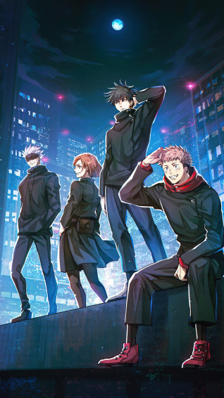 Jujutsu Kaisen Anime Student HD 4k Wallpaper