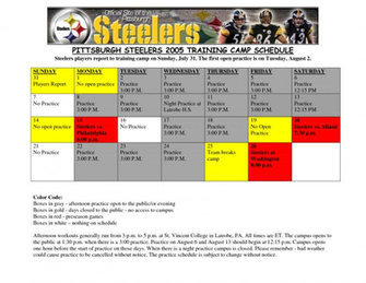 Pittsburgh Steelers Tickets Schedule