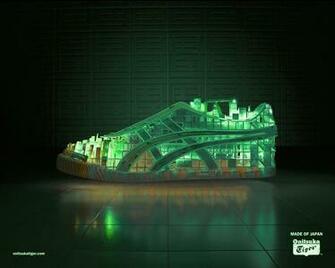 Asics Electronic Green Desktop Wallpaper And Stock Photos