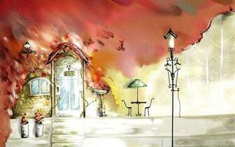 Cafe Wallpaper
