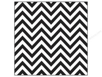 S Corp Paper X Black White Chevron Pieces