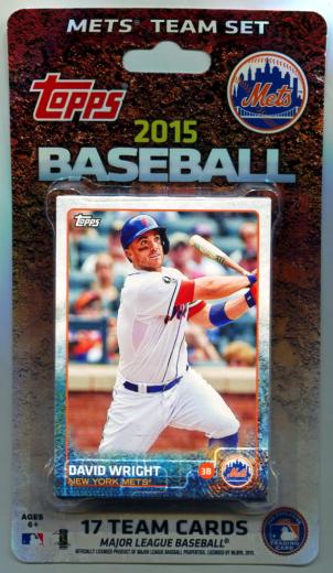The New York Mets Topps Mlb Factory Team Set Contains