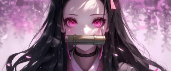 Pink Anime Aesthetic Wallpaper