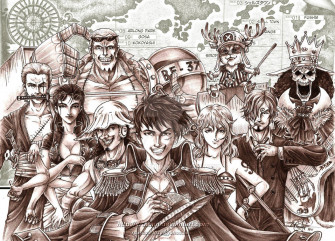 Straw Hat Pirates New World By Artstain D3by6z3 Pre Wallpaper