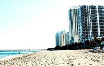 Miami Usa America Beach Sky