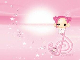 Pink Music Notes Wallpaper HD In Imageci