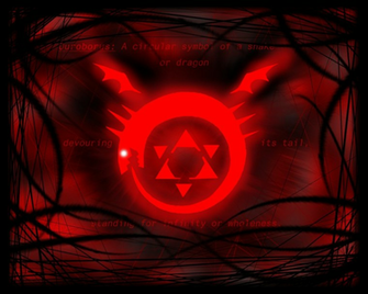 Fma Wallpaper Ouroboros By Maniacthp