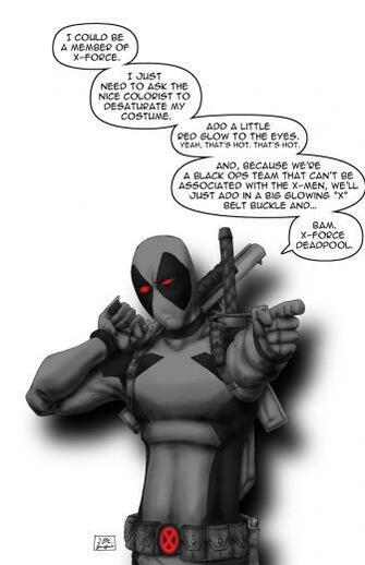 Force Deadpool By Jameslynch