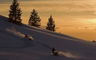Cruising Powder In The Rockies