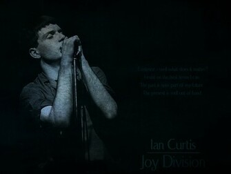 Ian Curtis Joy Division Wallpaper