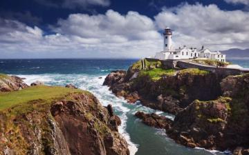Cape Fanad Ireland Fjord Lough Swilly The Atlantic Ocean
