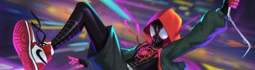 Miles Morales Spider Man Into The Verse 4k Wallpaper