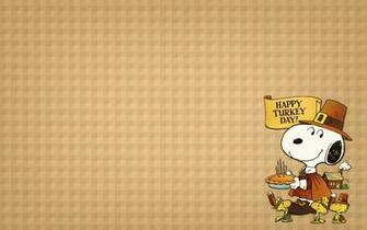 Thanksgiving Snoopy Wallpaper