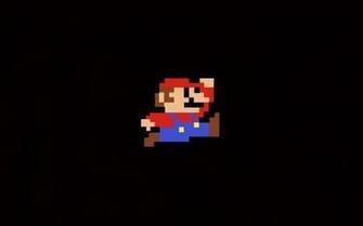Bit Mario Wallpaper Picserio