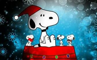 Snoopy Christmas Wallpaper