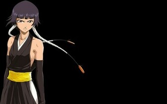 Bleach Soifon Black Background Wallpaper Animation HD