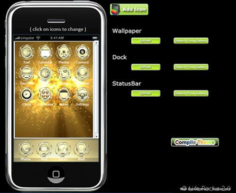 Create iPhone Themes Using Theme Generator