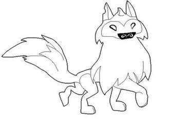 Animal Jam Arctic Wolf Base By Fivenightsatchesters On