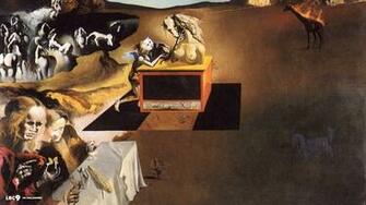 Dali Invention Of Monsters HD Wallpaper Background