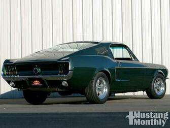 Mustang Fastback Bullitt Replica Photo