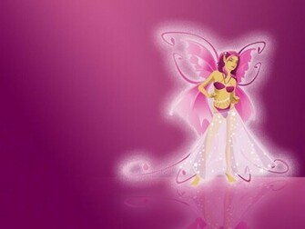 Fairy In Pink Wallpaper