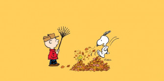 Snoopy Thanksgiving Wallpaper