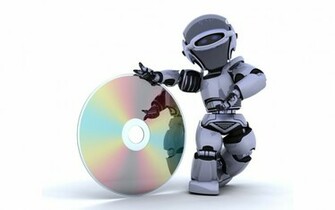 Cute 3d Robot Wallpaper Pc Wallpaperlepi