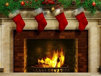 Fireplace Desktop Wallpaper