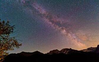 Milky Mountains Wallpaper Desktop