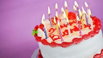 3d BirtHDay Cake Wallpaper Image