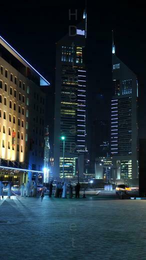 Ultra HD 4k Video Time Lapse Stock Footage Dubai Skyline World
