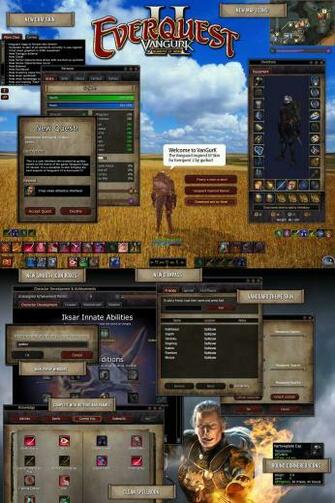 Eq2interface Vangurk Vanguard Ui Skin For Everquest By