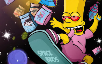 Bart Simpson Got High 5k Wallpaper Resolution HD 4k