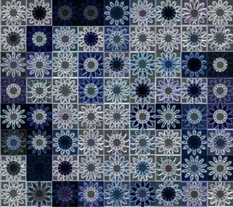 Navy Blue And Silver Wallpaper Background Circle